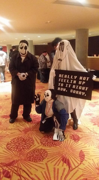Illustration for article titled Kuro-Cosplay - My first actual Con/Cosplay experience